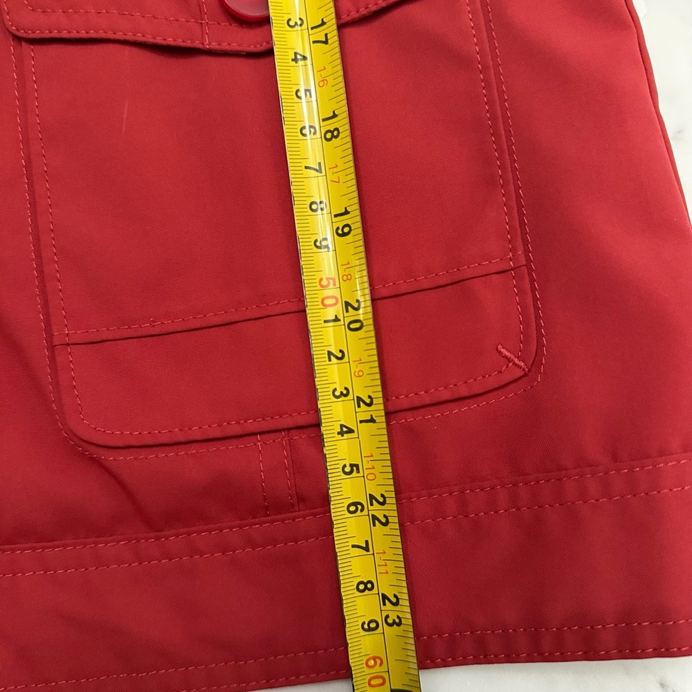 Pendleton Red Jacket With Patterned Lining - image 8